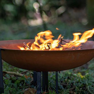 Garden fire features: Our guide to log-burning fire pits, bowls, globes, baskets, and chimineas - Home & Garden Extras