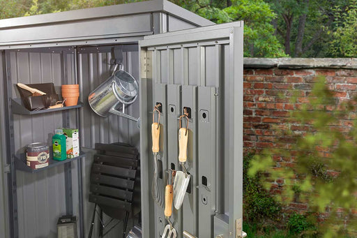 Weston Vertical Storage Shed_Metal Garden Sheds