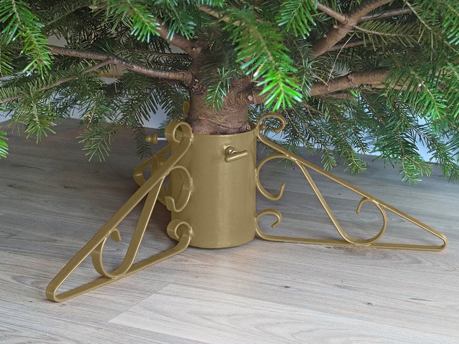 Scrolled Christmas Tree Stand - 3 Legs_Christmas Tree Stands