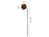 Rose - Metal Flower Garden Stakes Designed to Rust_Decorative Stakes