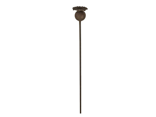 Poppy - Metal Flower Garden Stakes_Decorative Stakes