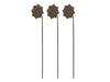 Daisy - Metal Rusty Flower Garden Stakes_Decorative Stakes