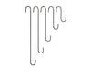 S Hooks - Packs of 3_Hanging Basket Brackets