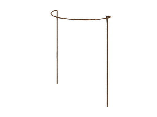 Rusty Bow Plant Supports - Raw Steel Designed to Rust_Bows Hoops Props & Twists