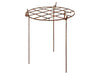 Rusty Grow Through Plant Supports - Round - Raw steel designed to rust_Cages & Grow Throughs Plant Supports