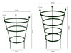 Heavy Duty Peony Cage Plant Support_Cages & Grow Throughs Plant Supports