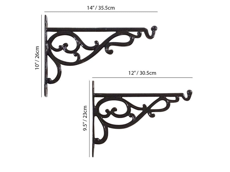 Cast Aluminium Hanging Basket Brackets_Hanging Basket Brackets