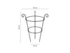 Scrolled Peony Cage Plant Support_Cages & Grow Throughs Plant Supports