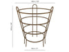 Extra Heavy Duty Peony Cage Plant Support - 3 looped Legs_Cages & Grow Throughs Plant Supports