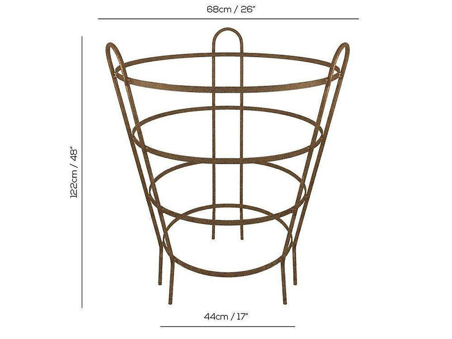 Extra Heavy Duty Peony Cage Plant Support - 3 looped Legs_Cages & Grow Throughs Plant Supports