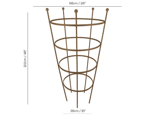 Extra Heavy Duty Peony Cage Plant Support - 5 single Legs_Cages & Grow Throughs Plant Supports