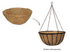 Hanging Basket Liner - Pre moulded Coco Liner_Planter Liners