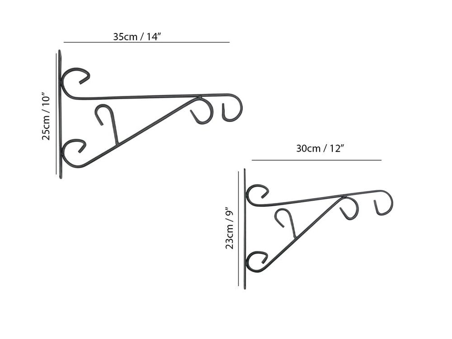 Curved Design Hanging Basket Bracket_Hanging Basket Brackets