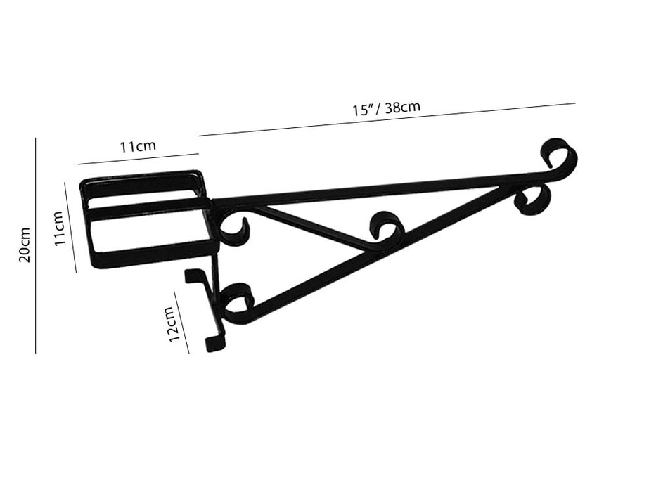 Concrete Post Hanging Basket Bracket_Hanging Basket Brackets