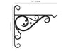 Forged Hanging Basket Bracket_Hanging Basket Brackets