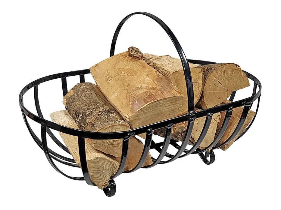 Log & Planter Basket_Patio Planters