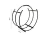 Log Hoop - Circle Design_Log Holders