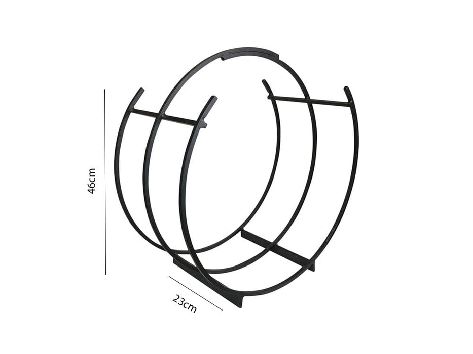 Log Hoop - Circle Design_Log Holders