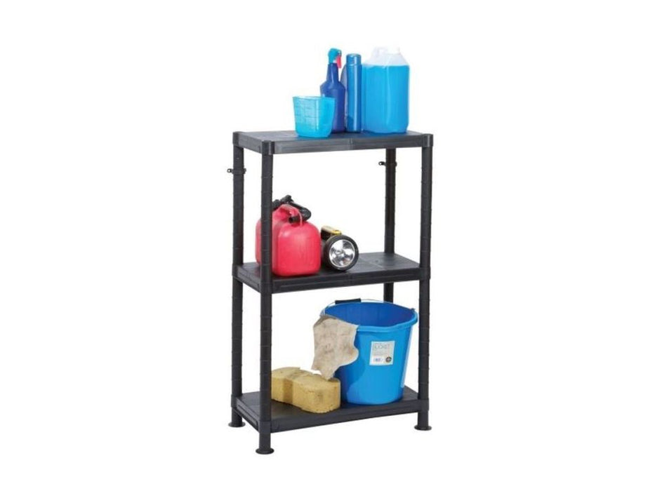 Self Assembly Plastic Shelving Unit - 60cm Wide