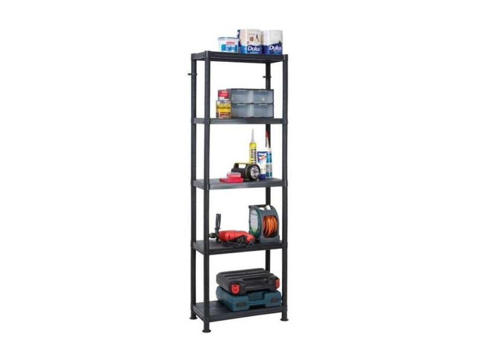 Self Assembly Plastic Shelving Unit - 60cm Wide