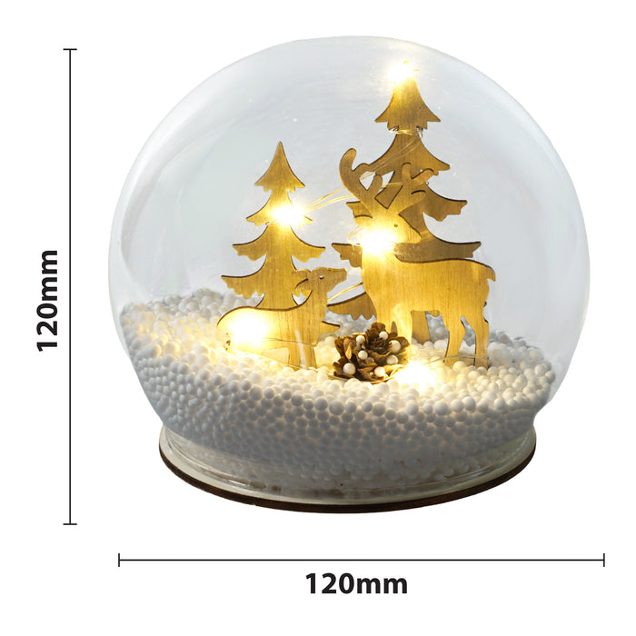 Light Up Snow Globe — Home & Garden Extras