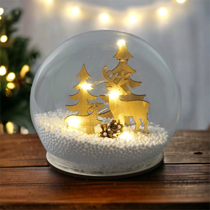 Light Up Snow Globe — Home & Garden Extras