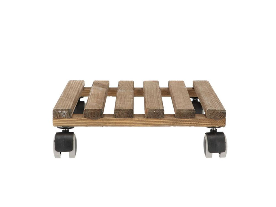 Square Wooden Caddy - Light Wood