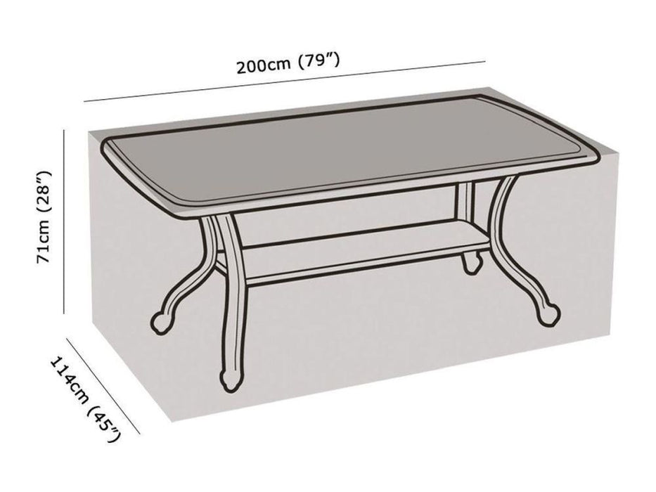 8 Seater Rectangular Table Cover