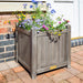 Alderley Grey Square Planter_Planters