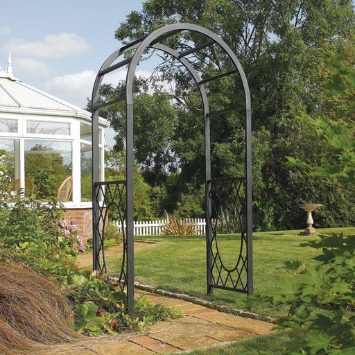 Wrenbury Round Top Arch_Swings, Arbours & Arches