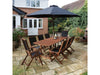 Bali Extendable Table Set_Garden Furniture