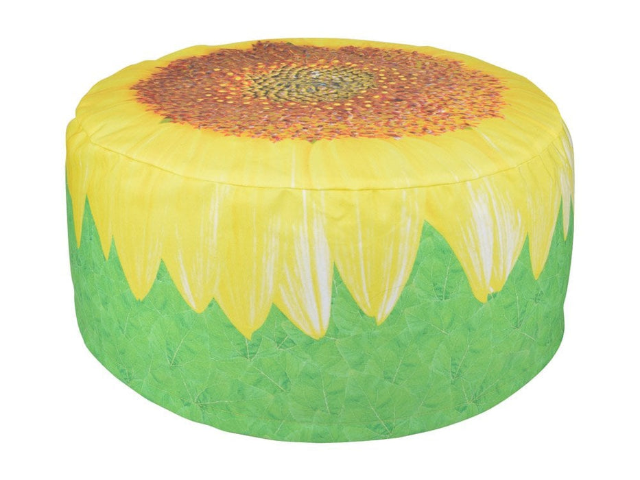 Outdoor Pouffe - Sunflower_Garden Pouffes