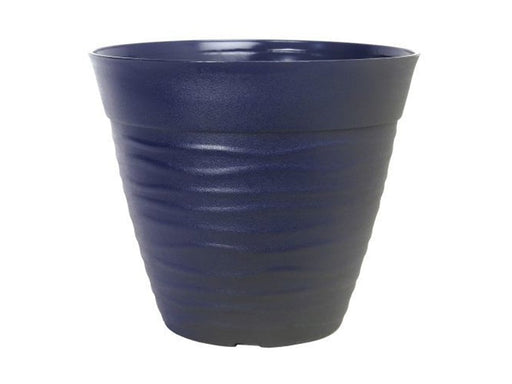 Flow Pot - Blue - Flat Rim_Flower Pots