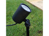 Black Spot Lights in Warm White Lighting_Electric Garden Lighting