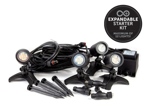 Spot Light Starter Kit_Electric Garden Lighting