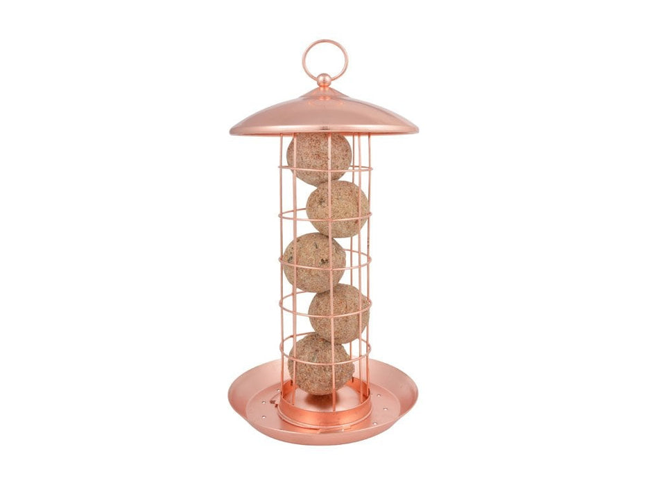 Copper Plated Suet Ball Feeder_Bird Feeders