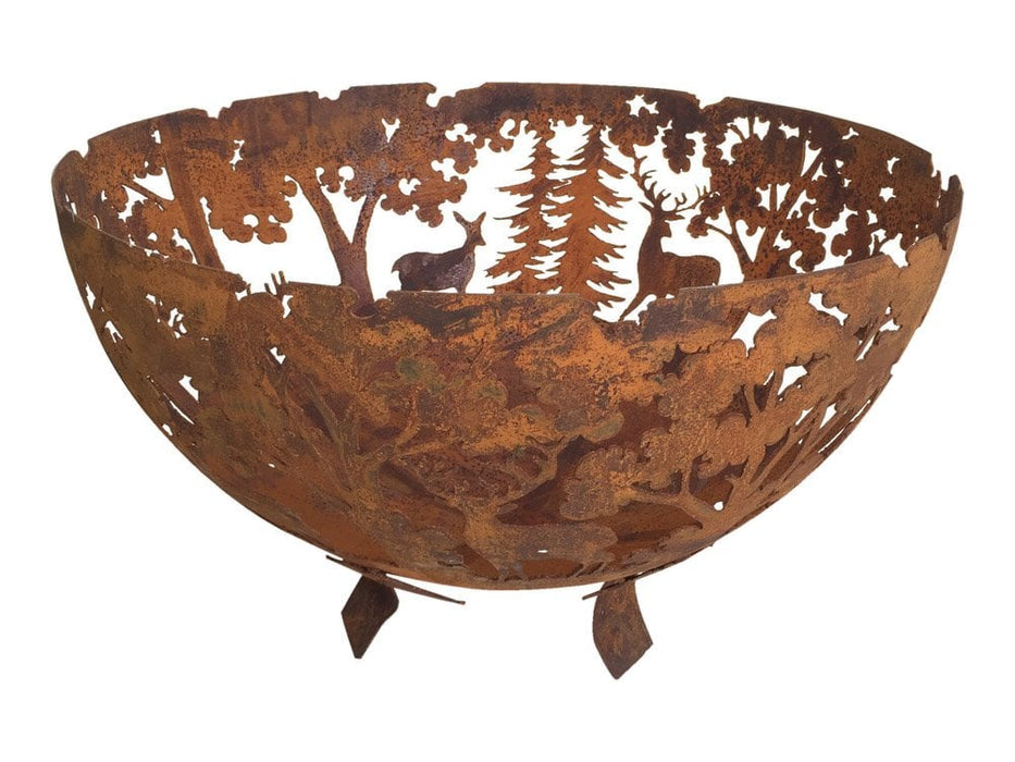 Fire Bowl - Woodland Scene_Fire Bowls & Burners