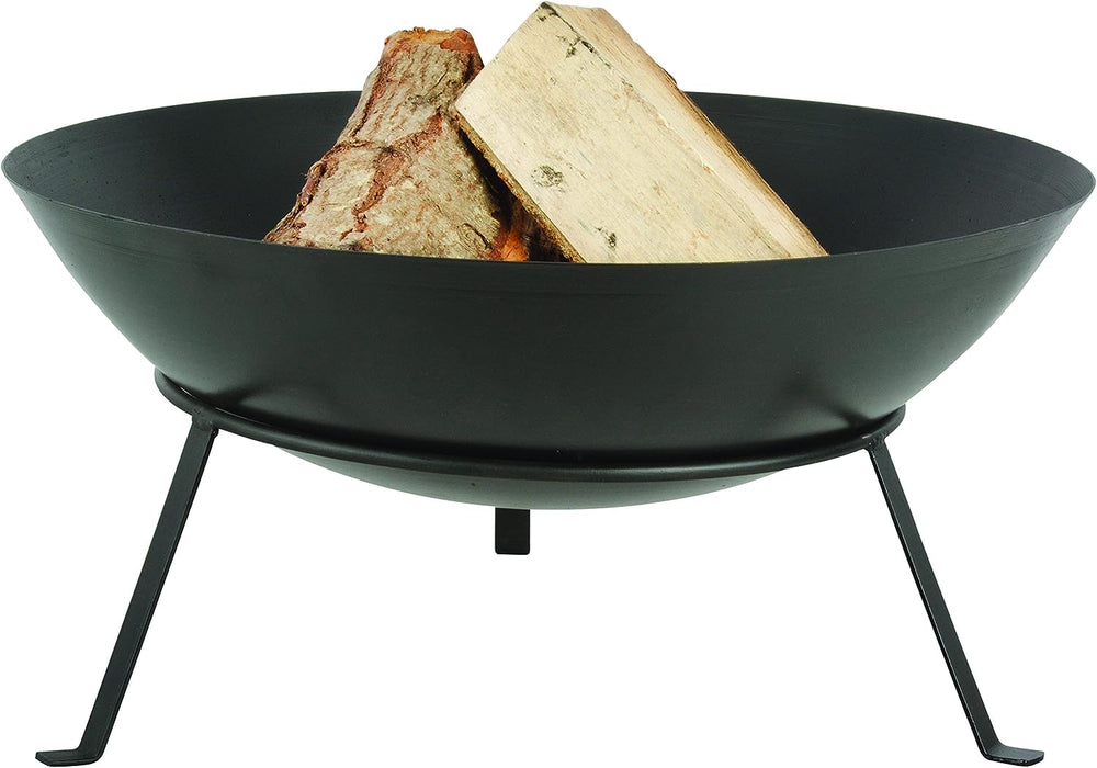 Metal Fire Bowl with Legs_Fire Bowls & Burners