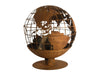 Fire Globe - World Map_Fire Bowls & Burners