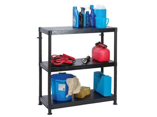 Self Assembly Plastic Shelving Unit - 90cm Wide_Garage Storage