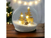 Light Up Snow Globe with Reindeers_Indoor Christmas Decorations