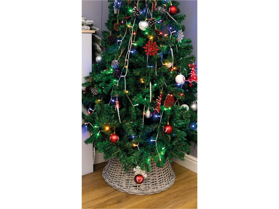 Christmas Wicker Tree Skirt_Christmas Tree Skirts