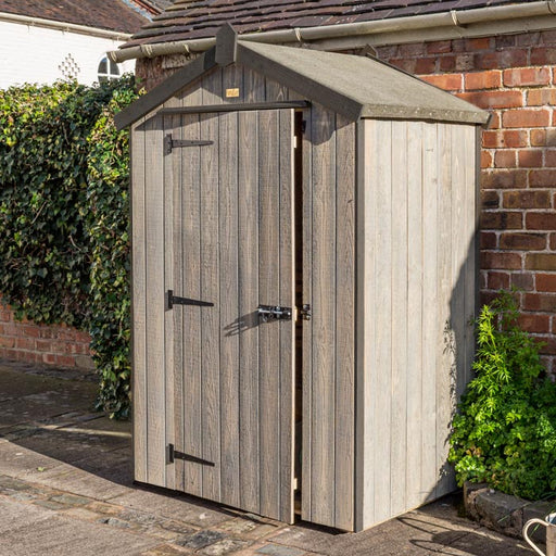 Heritage 4ft x 3ft Shed with Dark Grey trim_Garden Sheds