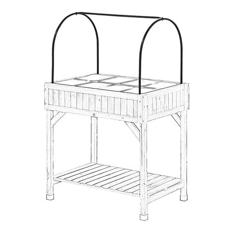 Herb Garden Greenhouse Frame_VegTrug