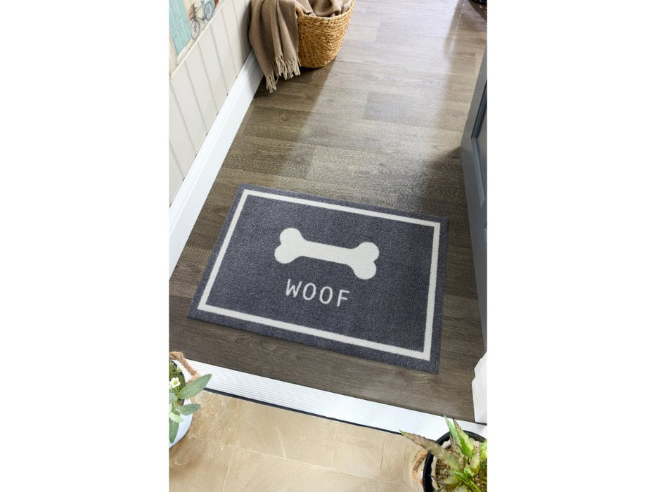 Howler & Scratch Patterned Woof Mat 50cm x 75cm_Doormats