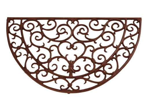 Scrolled - Half Round Cast Iron Doormat_Doormats