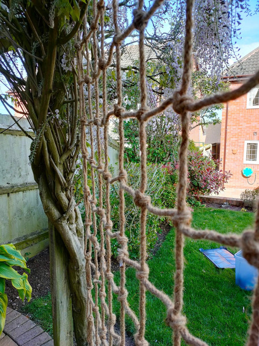 Jute Rope Trellis_Garden Trellises