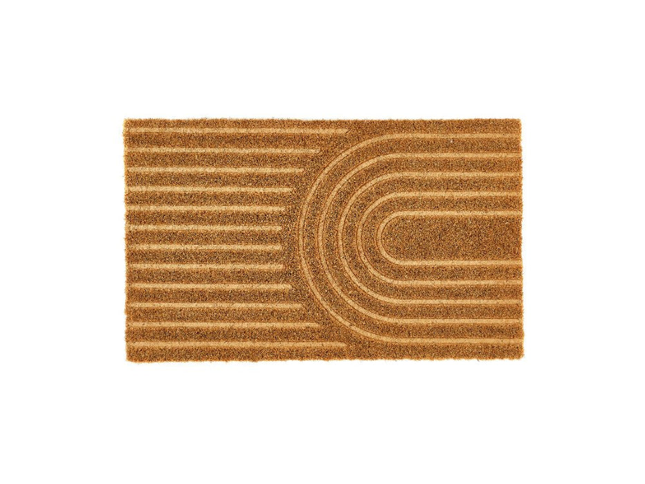 My Mat Embossed Coir Curve Doormat 45X75_Doormats