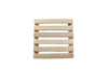 Square Wooden Caddy - Light Wood_Pot Caddies