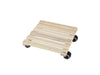 Square Wooden Caddy - Light Wood_Pot Caddies